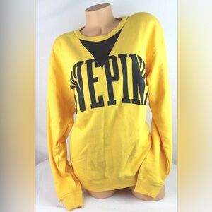 PINK Victoria's Secret Men's Yellow Crewneck Sweater